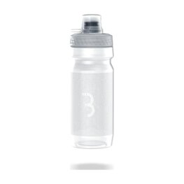 BBB Cycling water bottle - AUTOTANK MUDCAP AUTOCLOSE 550 ML - transparent