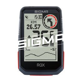 SIGMA SPORT tachometer - ROX 4.0 HR SET - black