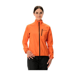 VAUDE waterproof jacket - DROP III - orange