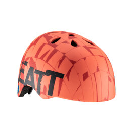 LEATT Cycling helmet - MTB URBAN 1.0 JUNIOR - red/black