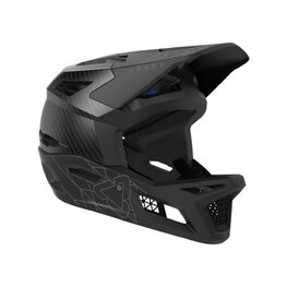 LEATT Cycling helmet - MTB GRAVITY 6.0 CARBON - black