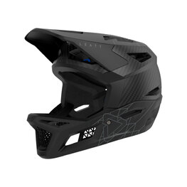 LEATT Cycling helmet - MTB GRAVITY 6.0 CARBON - black