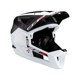 LEATT Cycling helmet - MTB ENDURO 4.0 - white/black