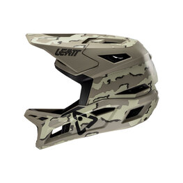 LEATT Cycling helmet - MTB GRAVITY 4.0 - brown/green