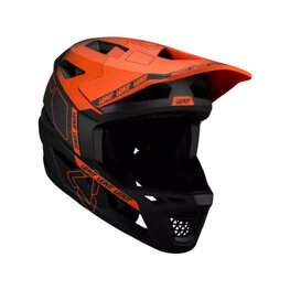 LEATT Cycling helmet - MTB GRAVITY 6.0 CARBON - red/black