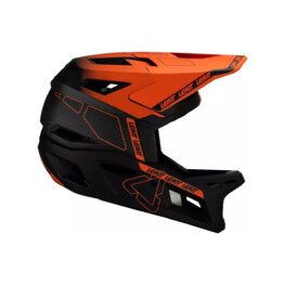 LEATT Cycling helmet - MTB GRAVITY 6.0 CARBON - red/black