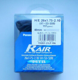 PANARACER tyre tube - R´AIR 26x1,75/2,1 FV - black