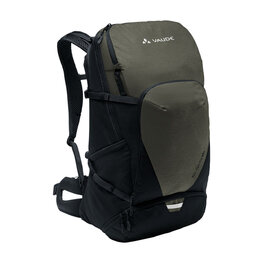 VAUDE backpack - BIKE ALPIN PRO 28+ - black/green