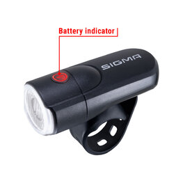 SIGMA SPORT front light - AURA 30 - black