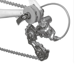 SUPER B kickstand - CHAIN KEEPER TOOL TB-CH10 - orange/black