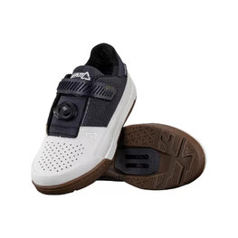 LEATT Cycling shoes - PROCLIP 5.0 - white/black