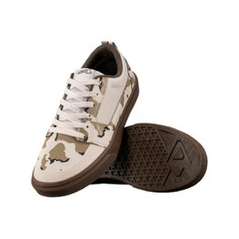 LEATT Cycling shoes - FLAT 1.0 - brown/white
