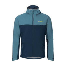 VAUDE waterproof jacket - MOAB RAIN  - blue