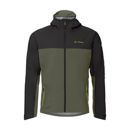 VAUDE waterproof jacket - MOAB RAIN  - green/black