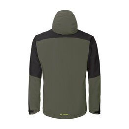 VAUDE waterproof jacket - MOAB RAIN  - green/black