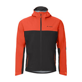 VAUDE waterproof jacket - MOAB RAIN  - red/black
