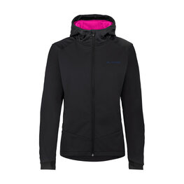 VAUDE Cycling windproof jacket - QIMSA SOFTSHELL - black