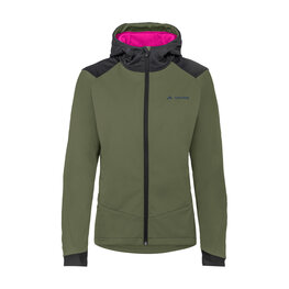 VAUDE Cycling windproof jacket - QIMSA SOFTSHELL - green