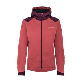 VAUDE Cycling windproof jacket - QIMSA SOFTSHELL - red