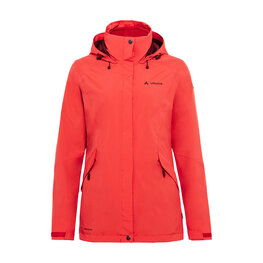 VAUDE waterproof jacket - ROSEMOOR 3in1 - red