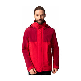 VAUDE waterproof jacket - ROSEMOOR 3in1 - red