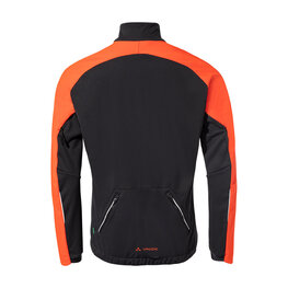 VAUDE Cycling windproof jacket - POSTA SOFTSHELL VI - red/black