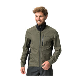 VAUDE waterproof jacket - KURO RAIN - green/black