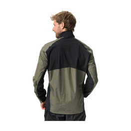 VAUDE waterproof jacket - KURO RAIN - green/black