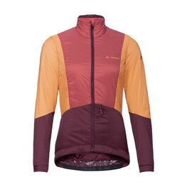 VAUDE Cycling thermal jacket - KURO INSULATION - orange/bordeaux