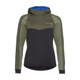 VAUDE Cycling winter long sleeve jersey - QUIMSA LS - green/black