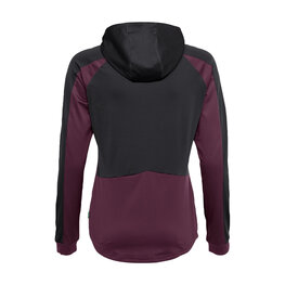 VAUDE Cycling winter long sleeve jersey - QUIMSA LS - bordeaux/pink/black