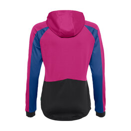 VAUDE Cycling winter long sleeve jersey - QUIMSA LS - pink/black/blue