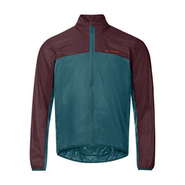 VAUDE Cycling windproof jacket - MATERA AIR - blue/brown