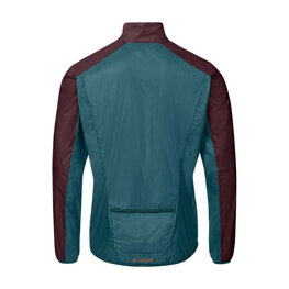 VAUDE Cycling windproof jacket - MATERA AIR - blue/brown