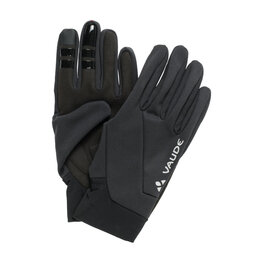 VAUDE Cycling long-finger gloves - KURO WARM - black