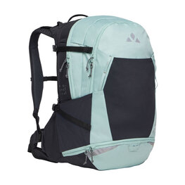 VAUDE backpack - BIKE ALPIN PRO 23+5 - black/turquoise