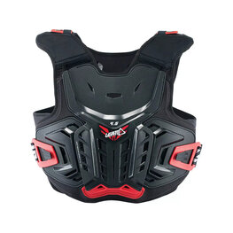 LEATT back and chest protector - CHEST PROTECTOR 4.5 JUNIOR - black/red