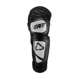 LEATT knee protector -  KNEE & SHIN GUARD EXT - white/black