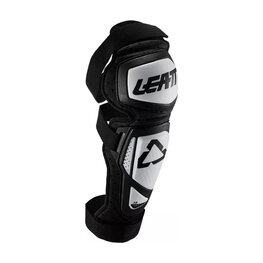 LEATT knee protector -  KNEE & SHIN GUARD 3.0 EXT - black/white