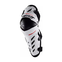 LEATT knee protector -  KNEE & SHIN GUARD DUAL AXIS - white