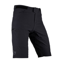 LEATT Cycling shorts without bib - MTB TRAIL 3.0 - black
