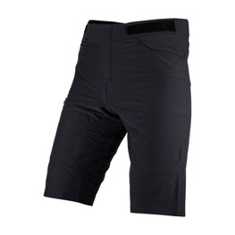 LEATT Cycling shorts without bib - MTB TRAIL 3.0 - black