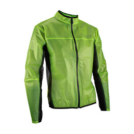 LEATT waterproof jacket - MTB RACECOVER - green