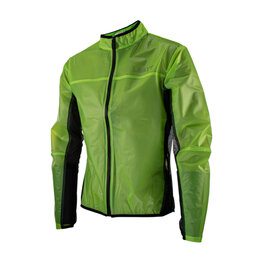 LEATT waterproof jacket - MTB RACECOVER - green