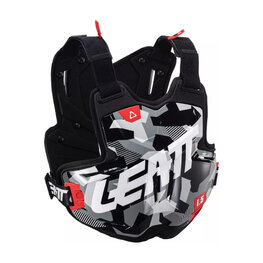 LEATT back and chest protector - CHEST PROTECTOR 1.5 TORQUE - black/white/red