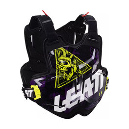 LEATT back and chest protector - CHEST PROTECTOR 1.5 TORQUE - black/yellow/white