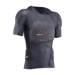 LEATT back and chest protector - BODY TEE 3DF AIRFIT LITE EVO - grey