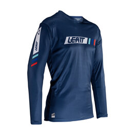LEATT Cycling summer long sleeve jersey - MTB ENDURO 4.0 - blue