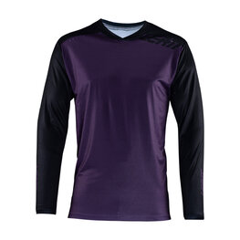 LEATT Cycling summer long sleeve jersey - MTB ENDURO 4.0 - purple