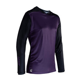 LEATT Cycling summer long sleeve jersey - MTB ENDURO 4.0 - purple